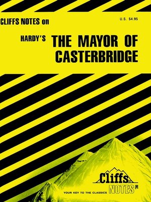 cover image of CliffsNotes on Hardy's The Mayor of Casterbridge